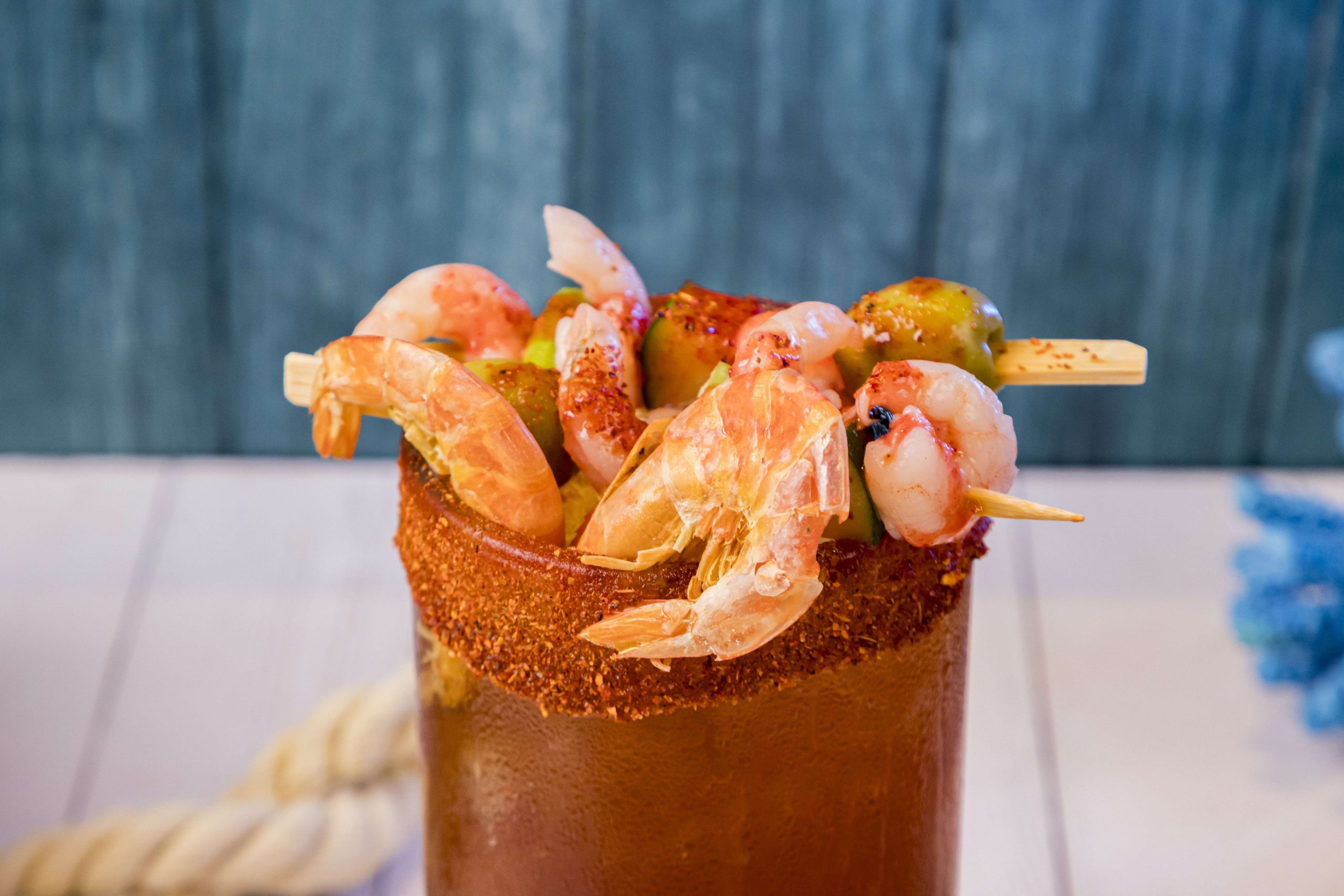 Erizo´s red eye or green michelada?